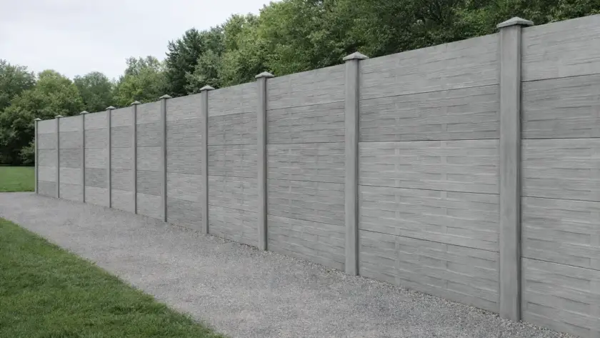Betonska ograda Isprepletena standard — povoljna izrada